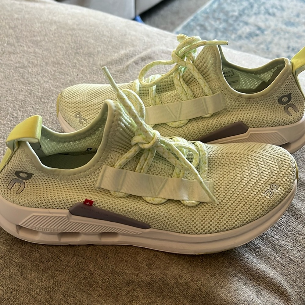 On sneakers